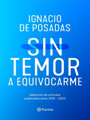 cover image of Sin temor a equivocarme